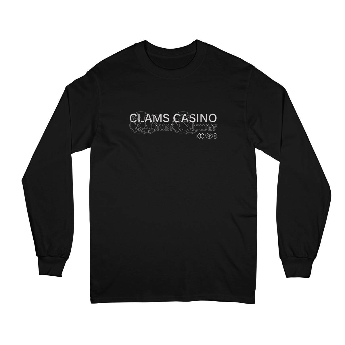 Winter Flower Long Sleeve - Black