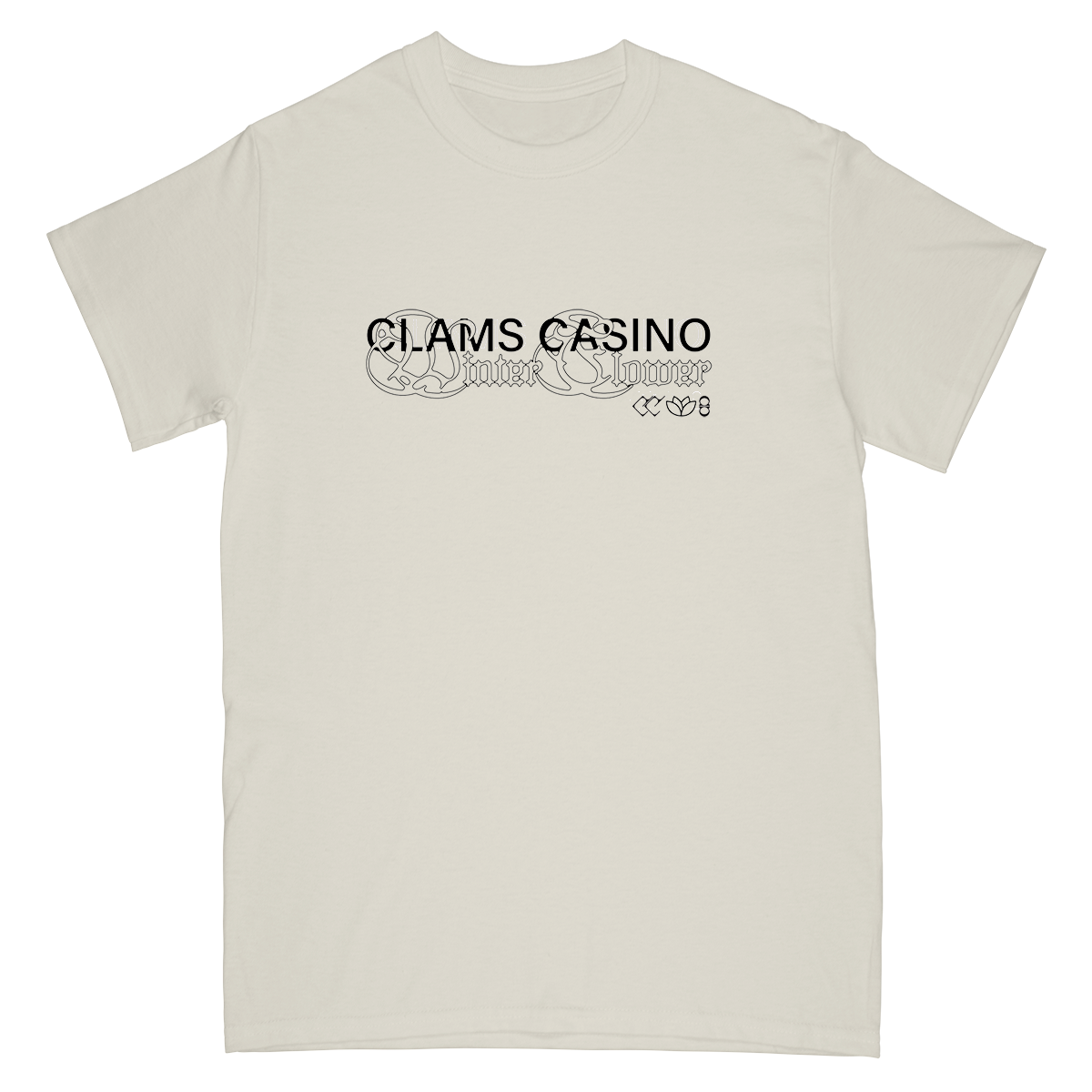 Winter Flower Tee - Cement