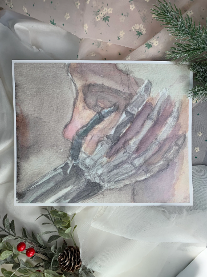Deaths Touch Print