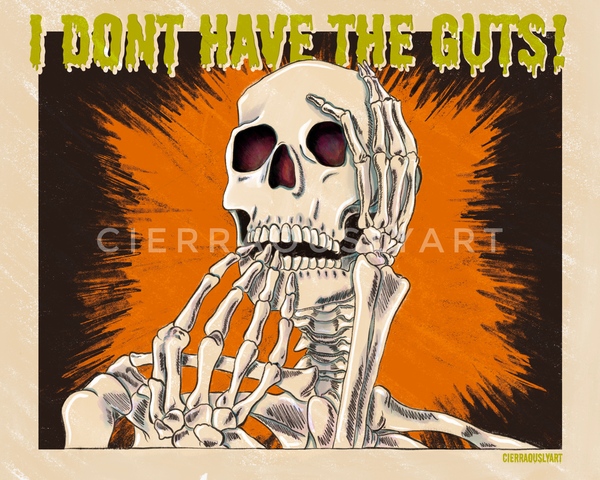 No Guts Print