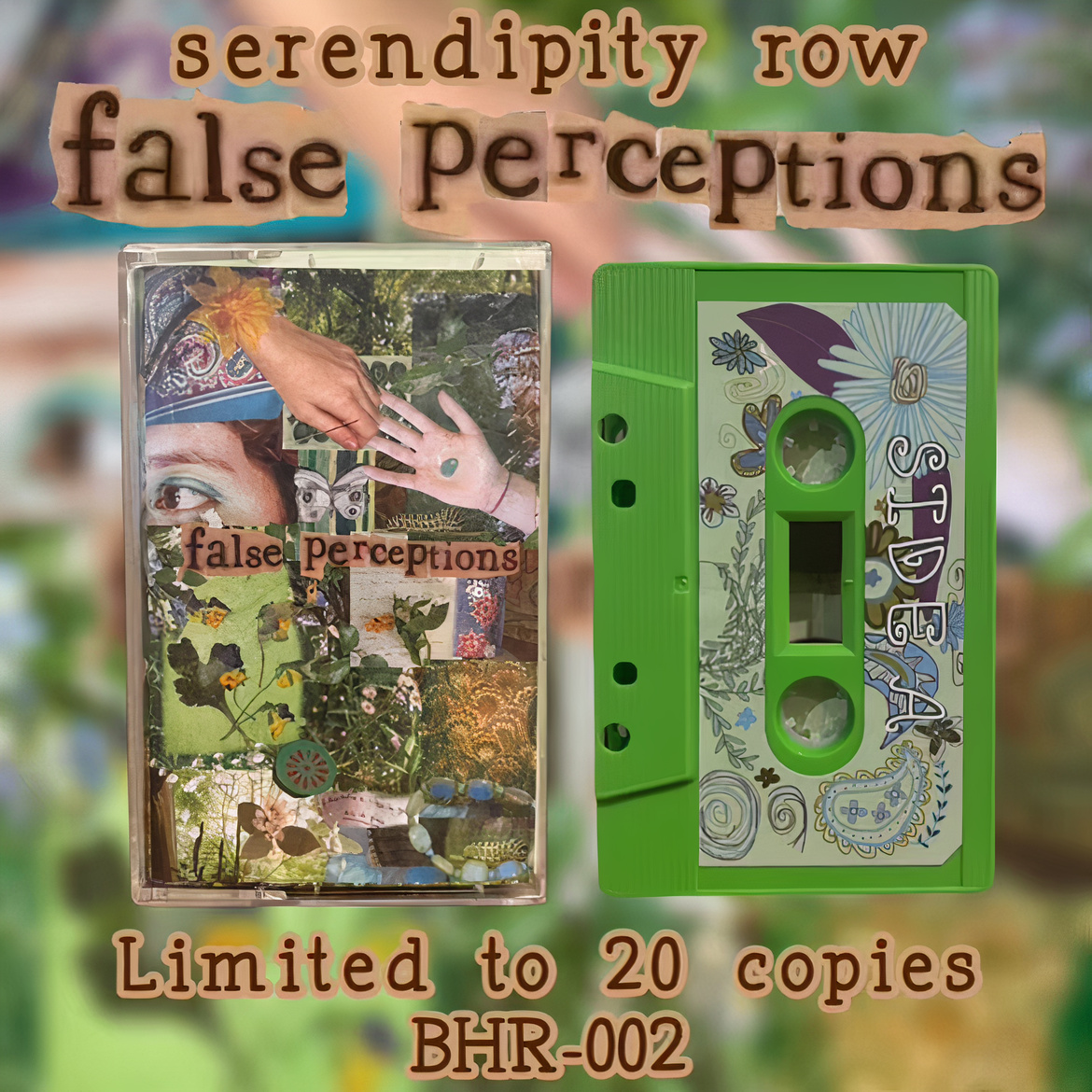 **SOLD OUT** serendipity row - false perceptions