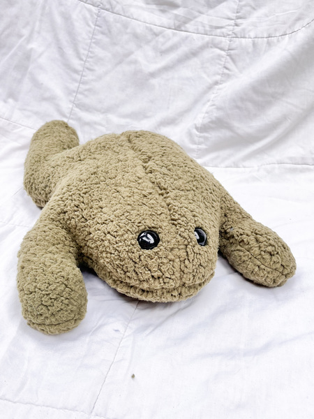 Large Sherpa Frog Plushie