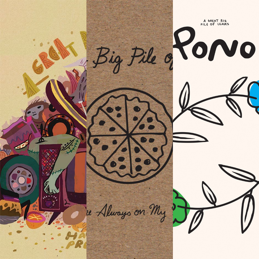 Product shots of A Great Big Pile of Leaves - Cassette Bundle