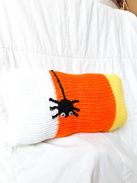 Candy Corn Pillow