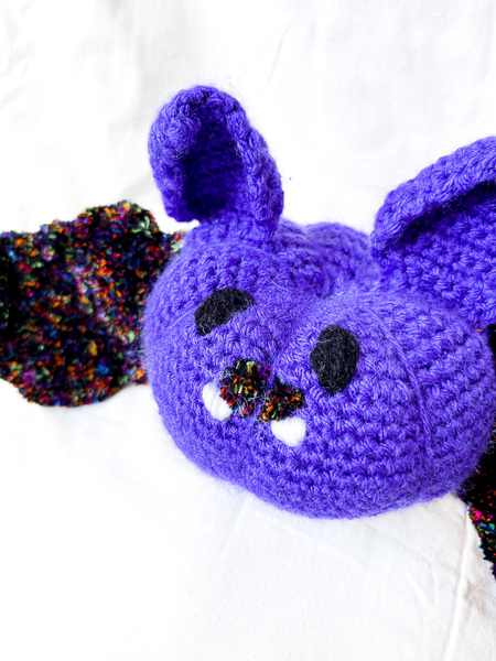 Purple Pumpkin Bat