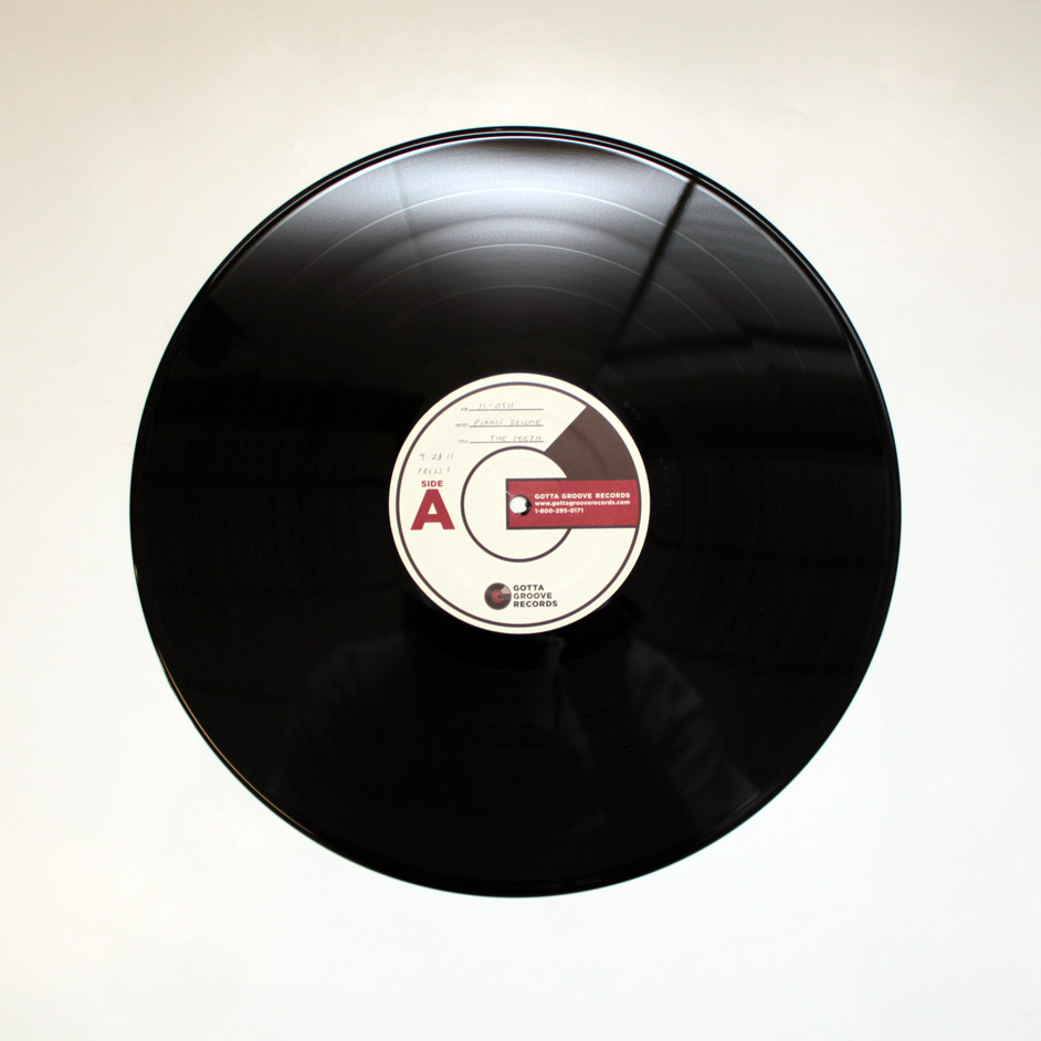 Product shots of Topshelf Records - Random Test Pressings