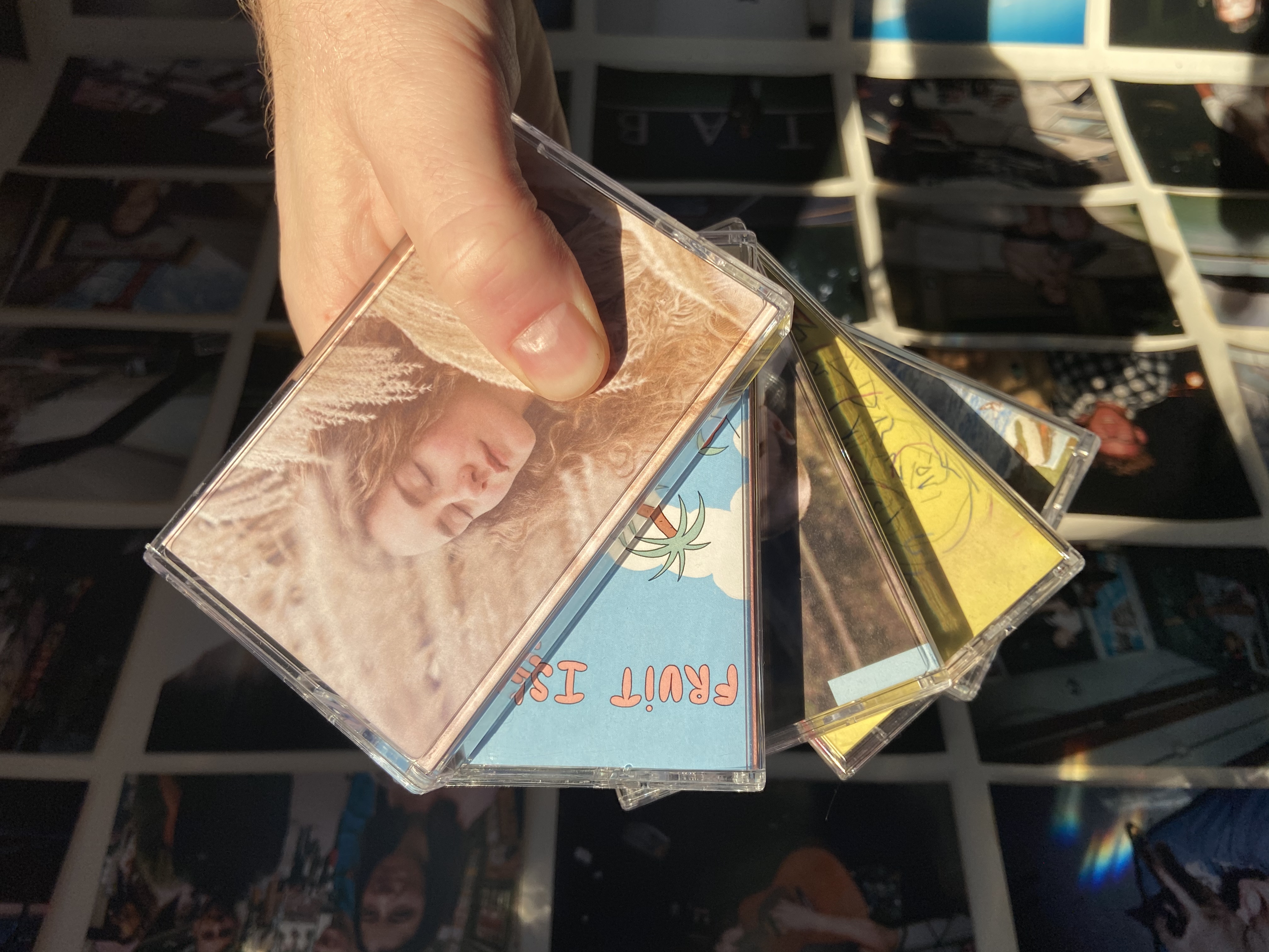 Product shots of Topshelf Records - Random Cassettes