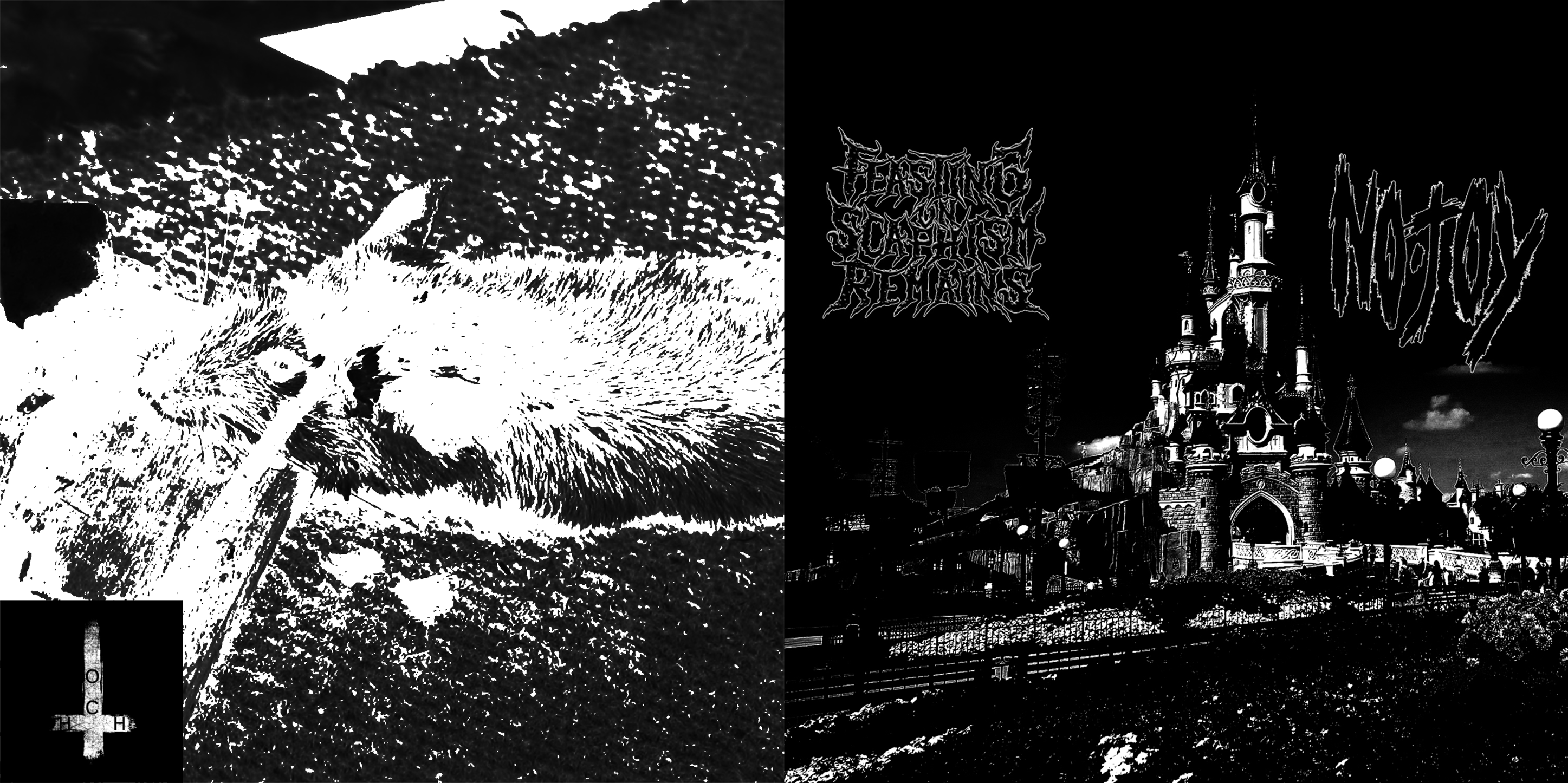 Feasting on Scaphism Remains / No-Joy -  Disneyland Values