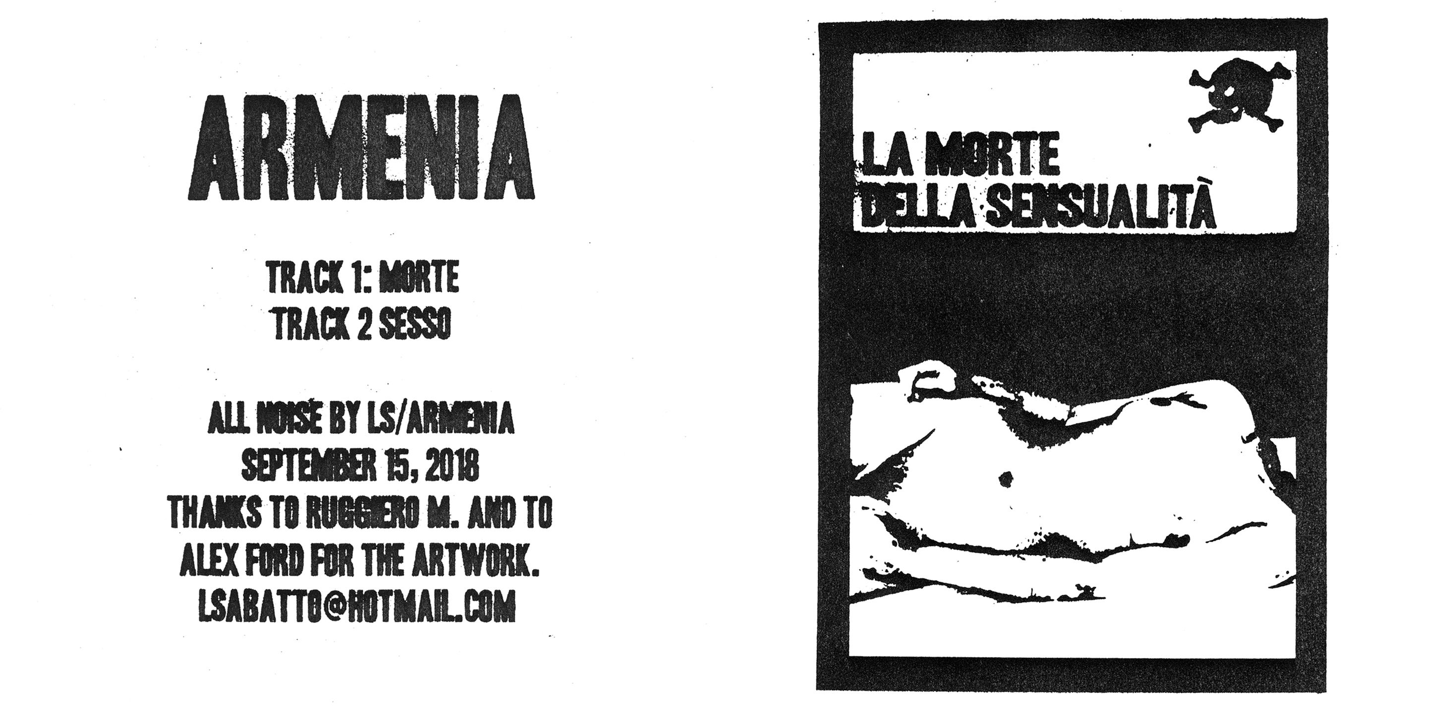 Armenia - La Morte della Sensualità
