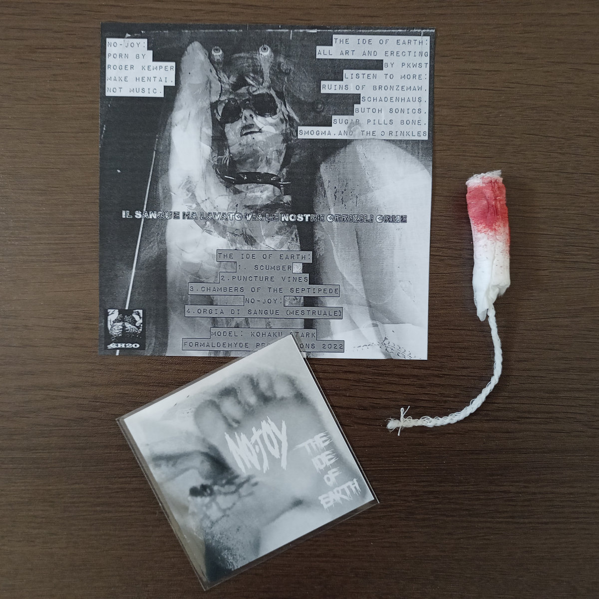 No-Joy & THE IDE OF EARTH - Il sangue ha lavato via le nostre orribili orme