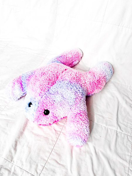 Cotton Candy Cloud large Plush Frog