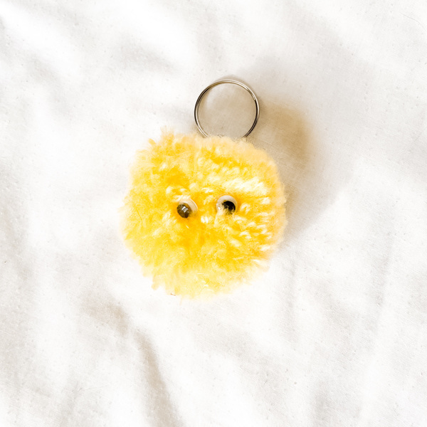 Pom Pom Keychains