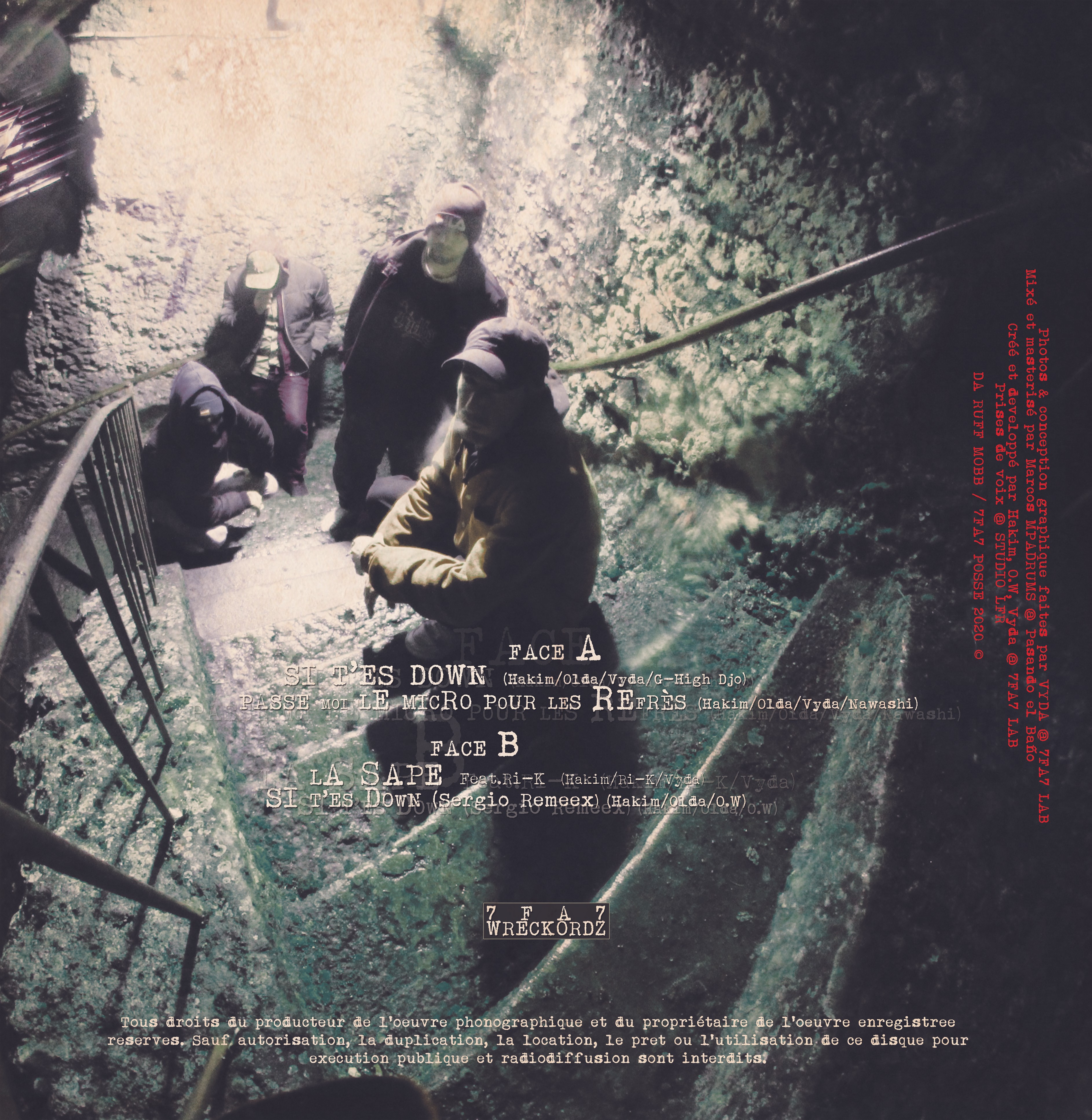 Vinyle - 33T - Maxi - Si t'es down SOLD OUT