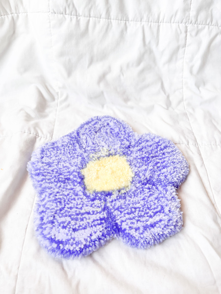 Flower Large Mug Rug