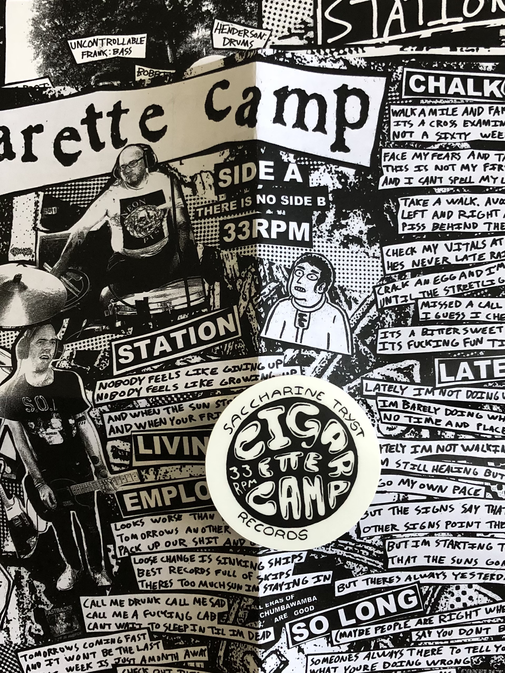 SOLD OUT! Cigarette Camp - Stain Your Teeth!
