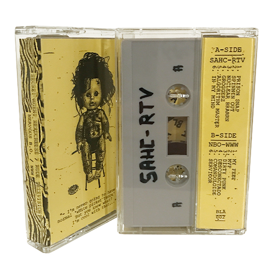 Secret Agent Headcheese / Rude Television / Nervous B.O. / WWW (BLÄ002) Cassette Tape