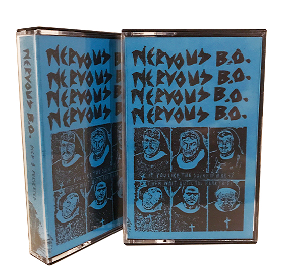 Nervous B.O. - Sick & Perverted (BLÄ003) Cassette Tape