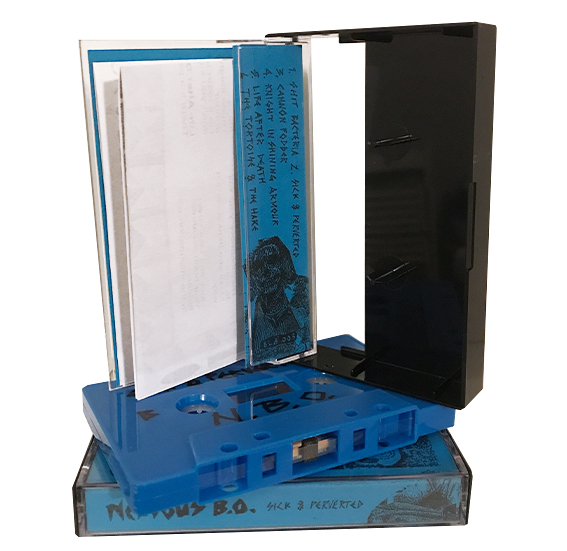 Nervous B.O. - Sick & Perverted (BLÄ003) Cassette Tape