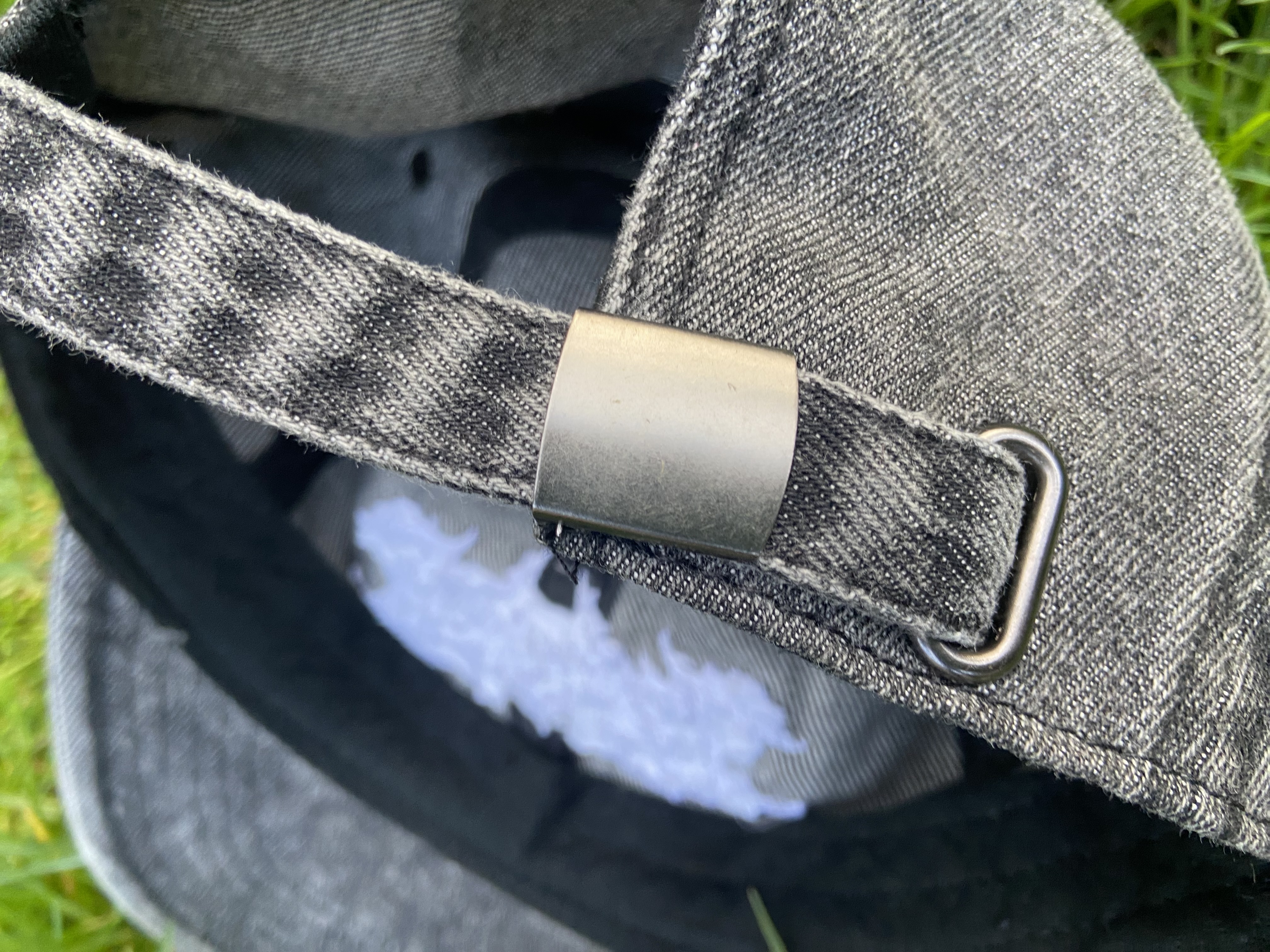 Product shots of Topshelf Records - slam logo baseball hat