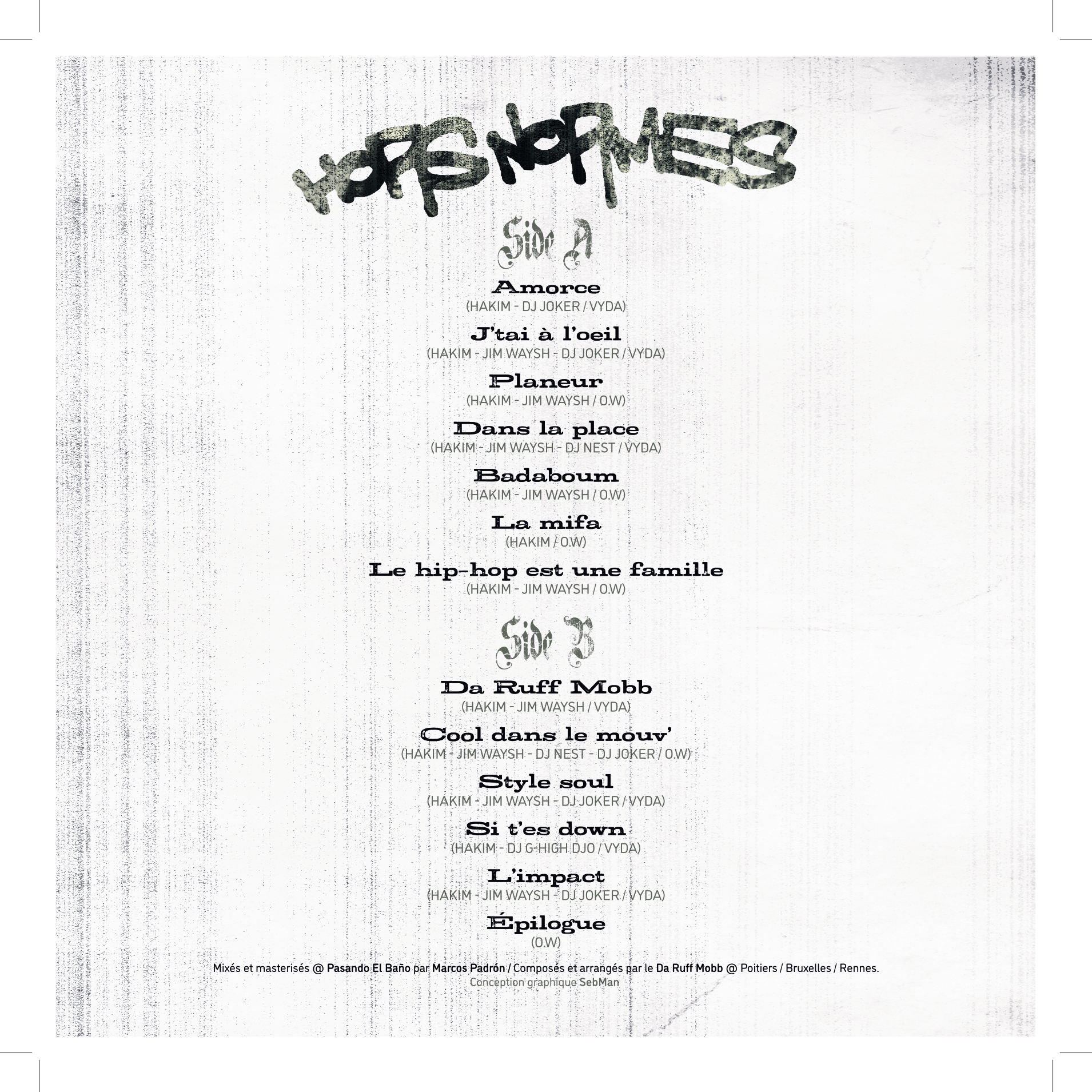 Vinyle - 33T - Hors Normes