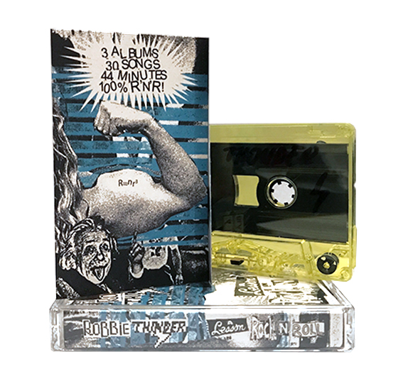 Robbie Thunder - A Lesson In Rock'N'Roll (BLÄ 010) Cassette Tape