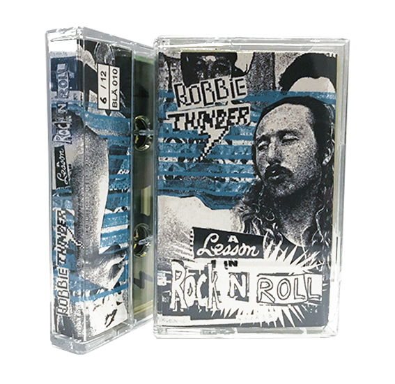 Robbie Thunder - A Lesson In Rock'N'Roll (BLÄ 010) Cassette Tape