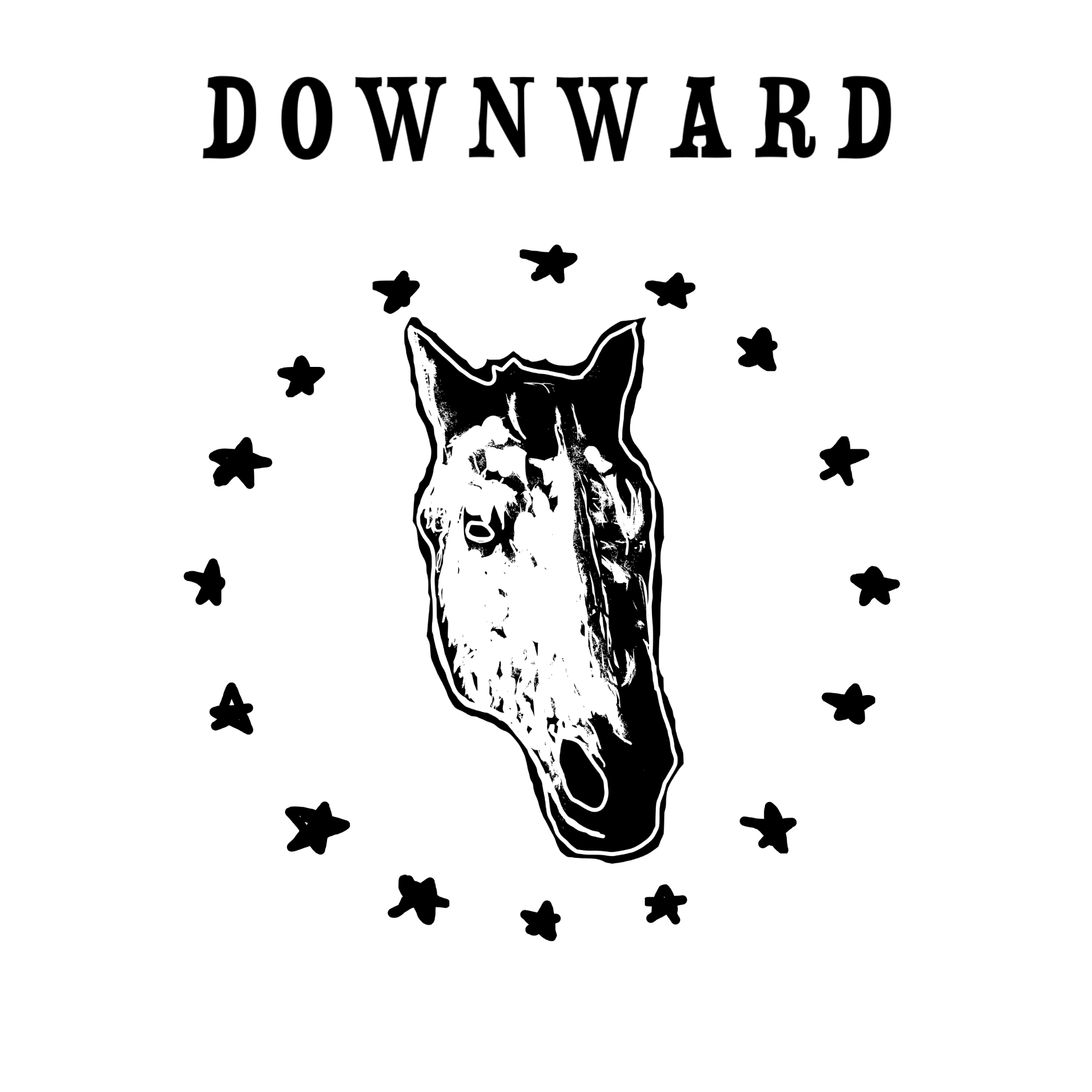 Downward