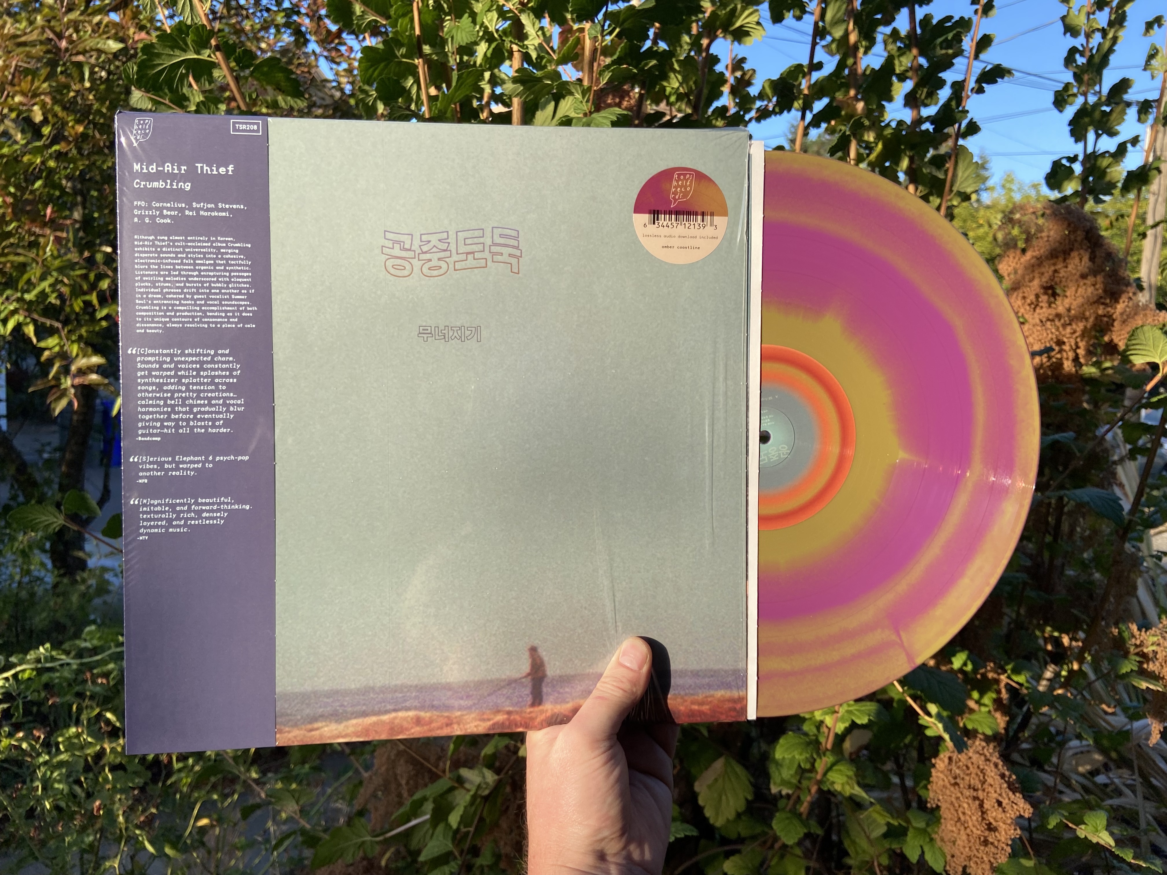 Product shots of Mid-Air Thief - Crumbling