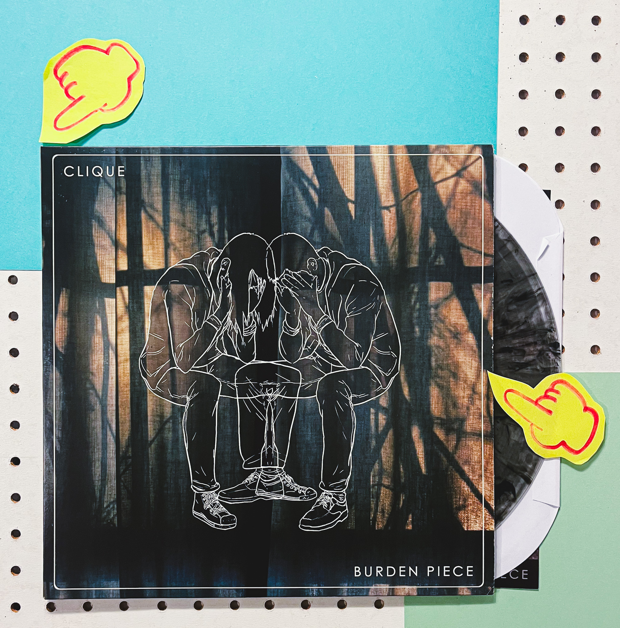 Product shots of Topshelf Records - 2023 Damaged Sale