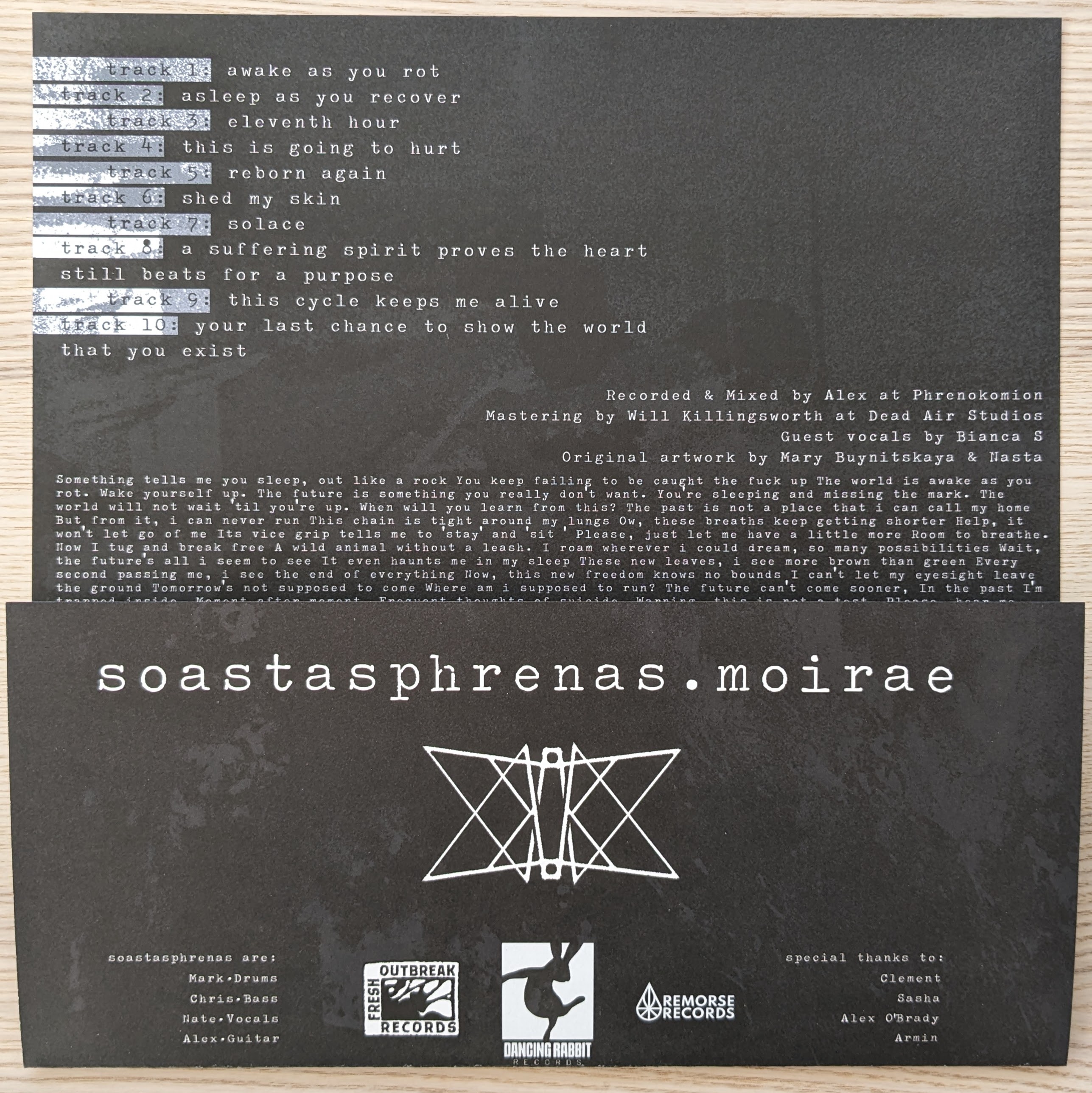 Soastasphrenas - Moirae