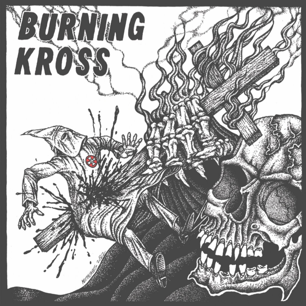 BURNING KROSS - s/t LP