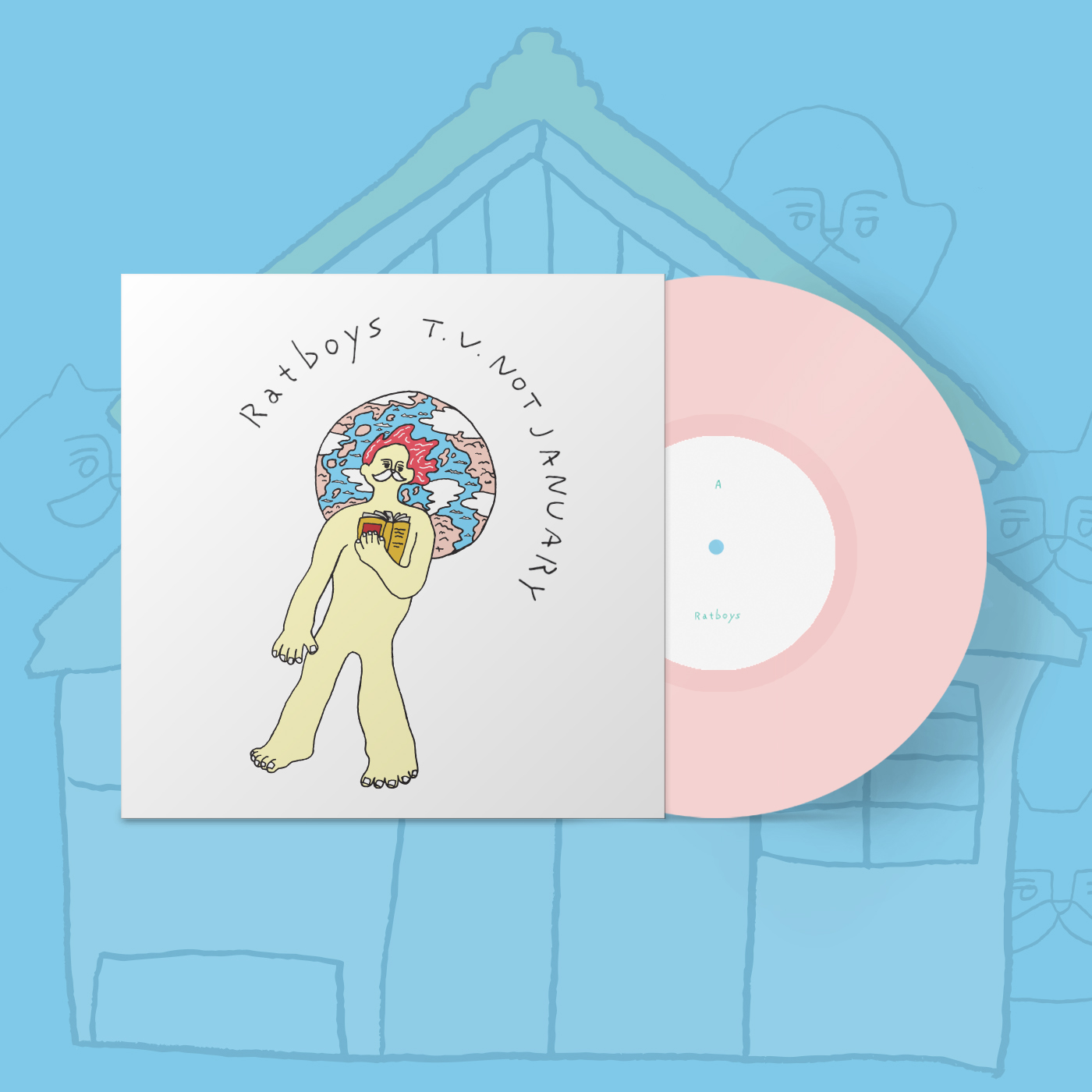 Product shots of Ratboys / T.V.NOT JANUARY - Split 7