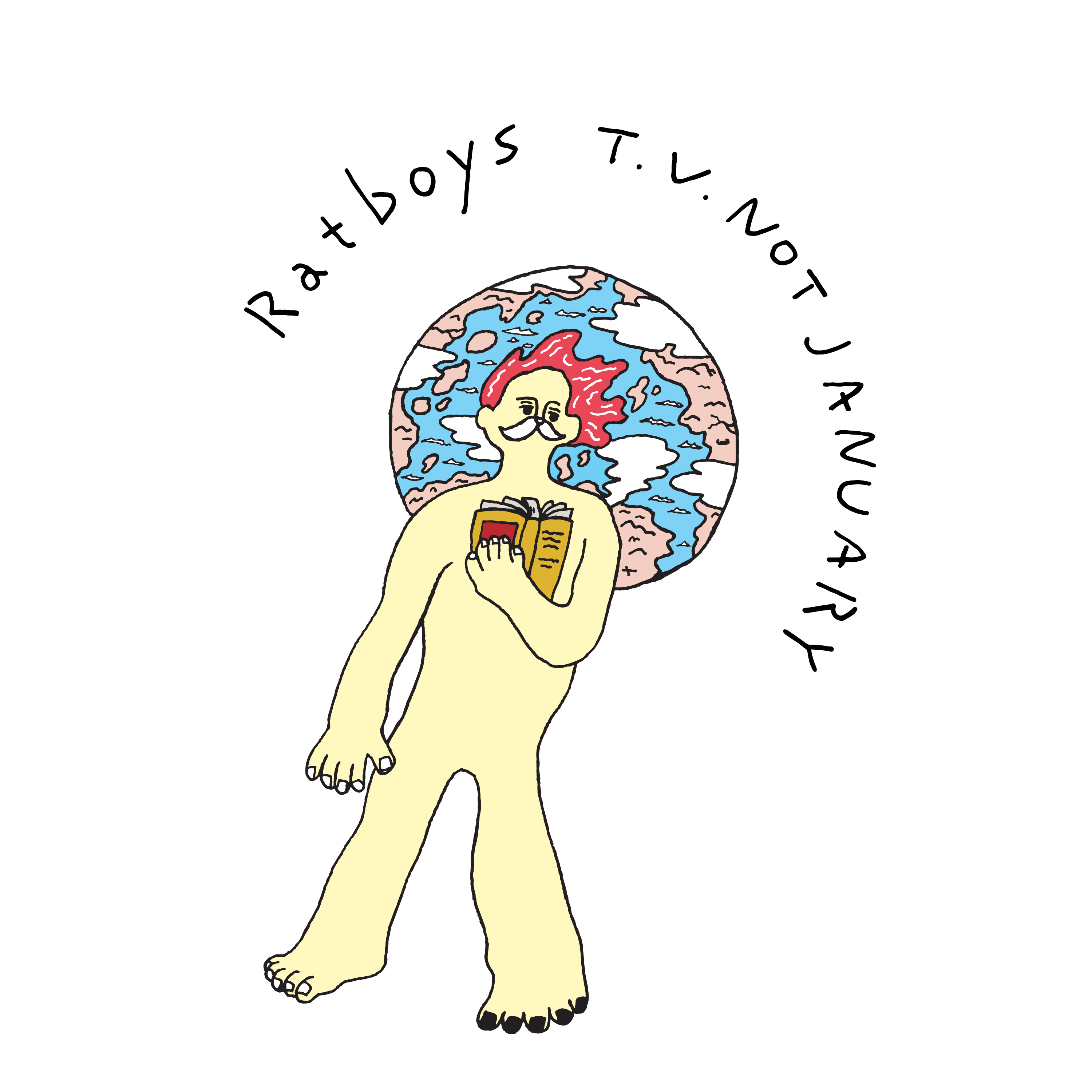 Product shots of Ratboys / T.V.NOT JANUARY - Split 7