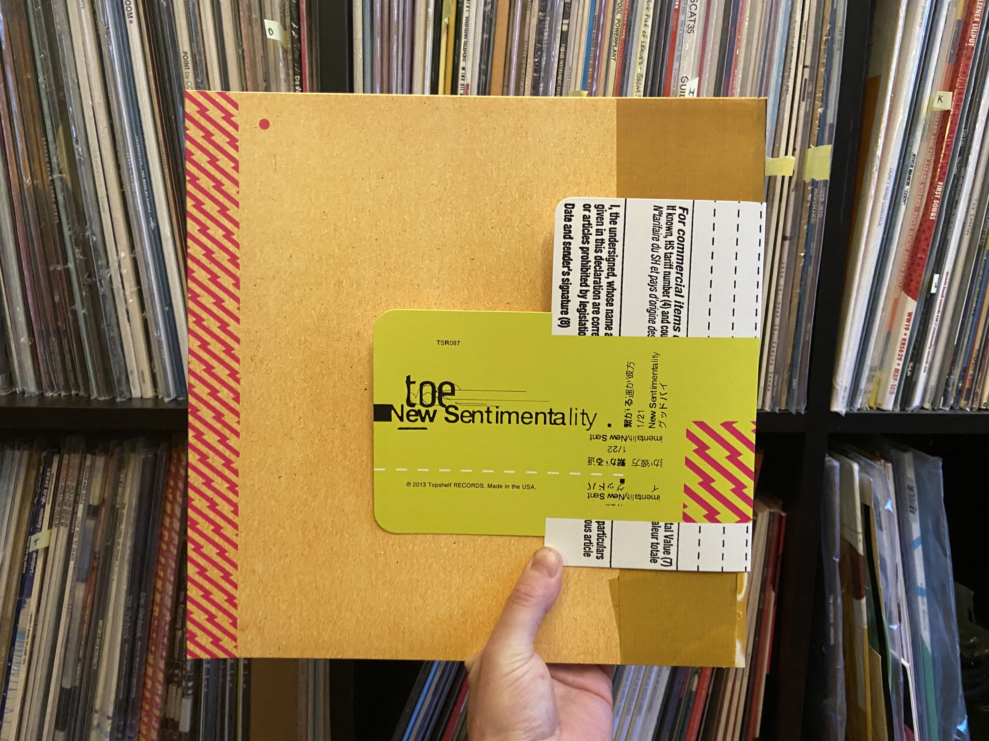 Product shots of toe  - New Sentimentality