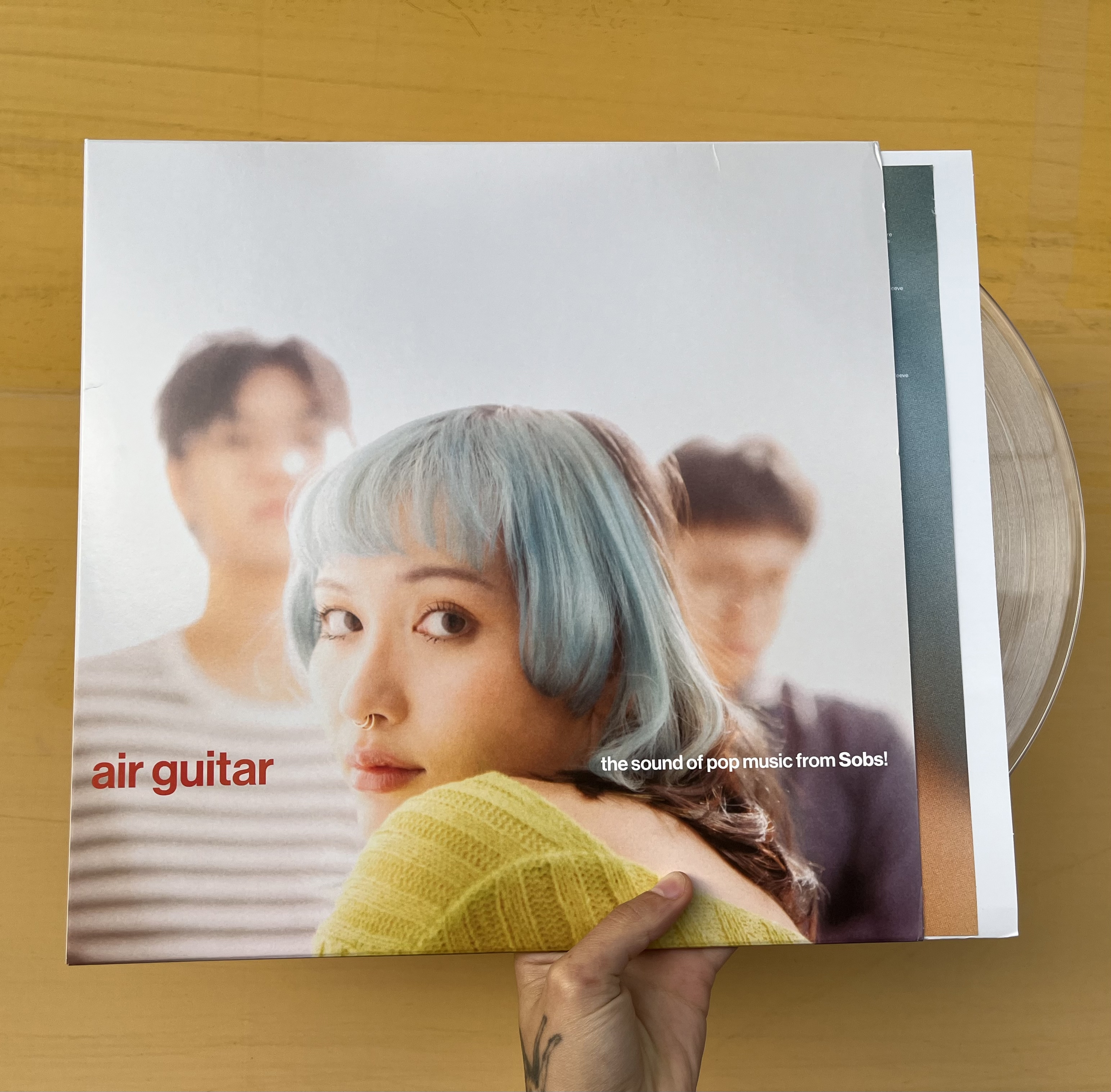 Product shots of Sobs - Air Guitar