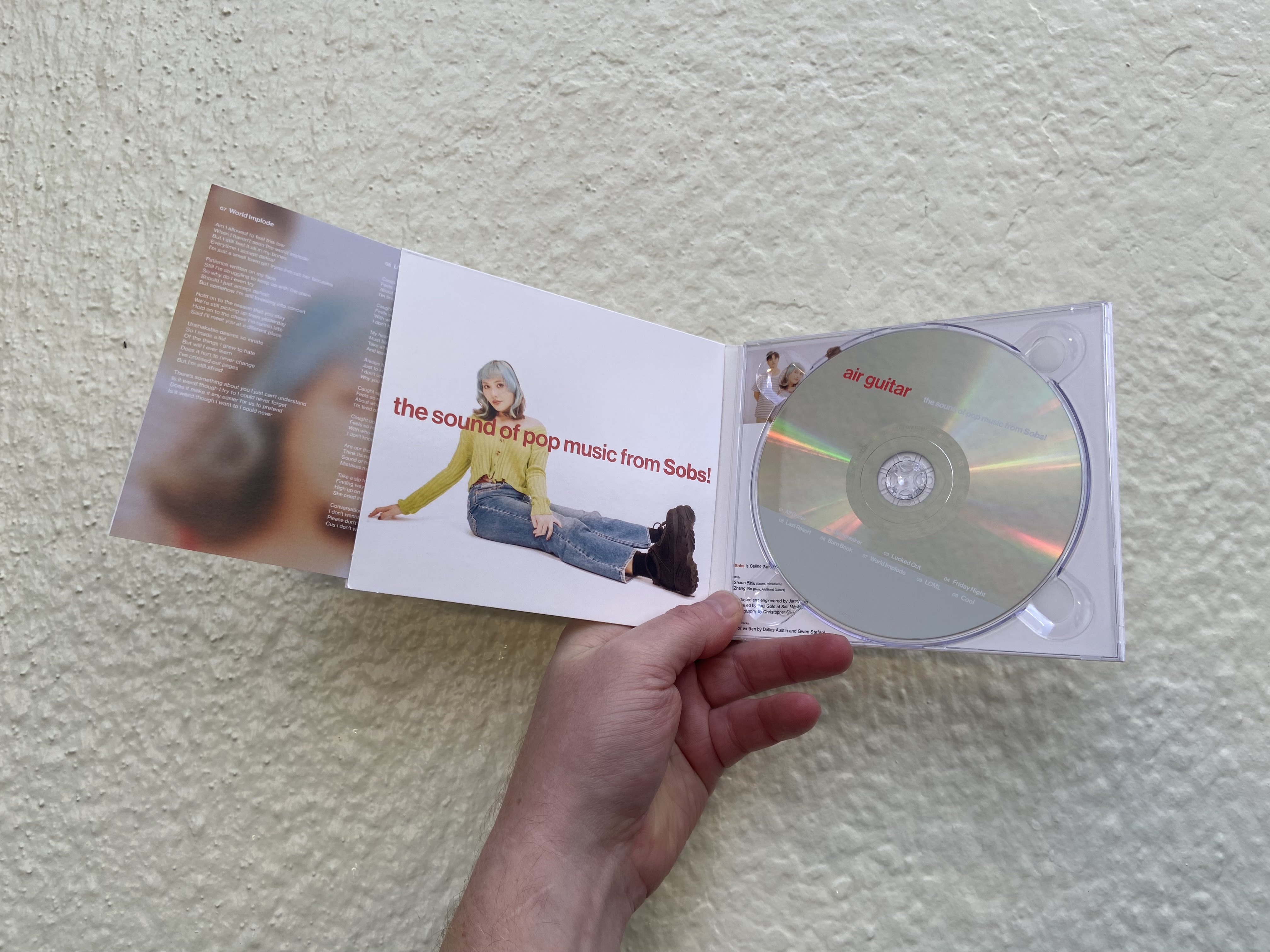 Product shots of Sobs - Air Guitar