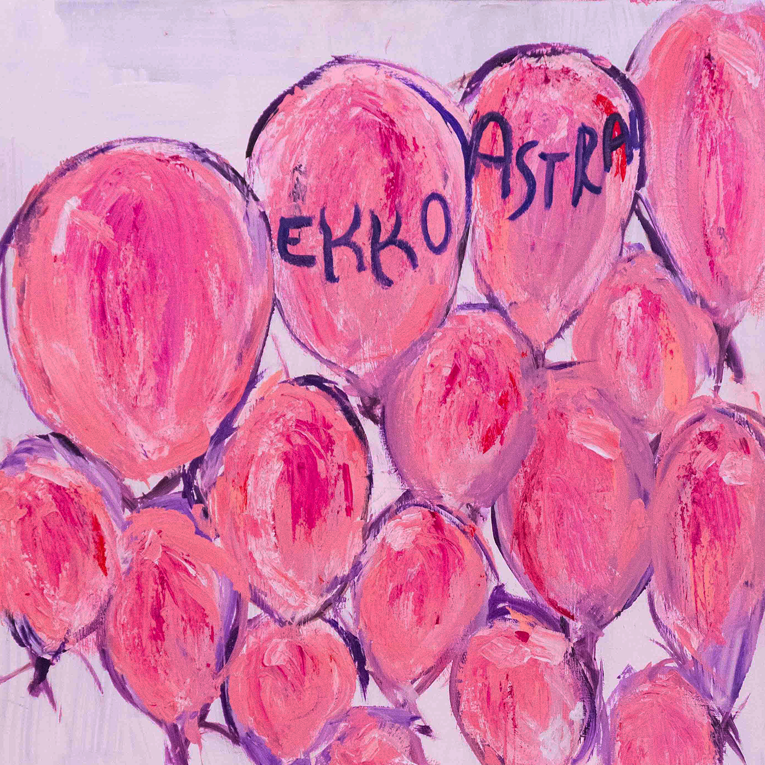 Product shots of Ekko Astral - pink balloons