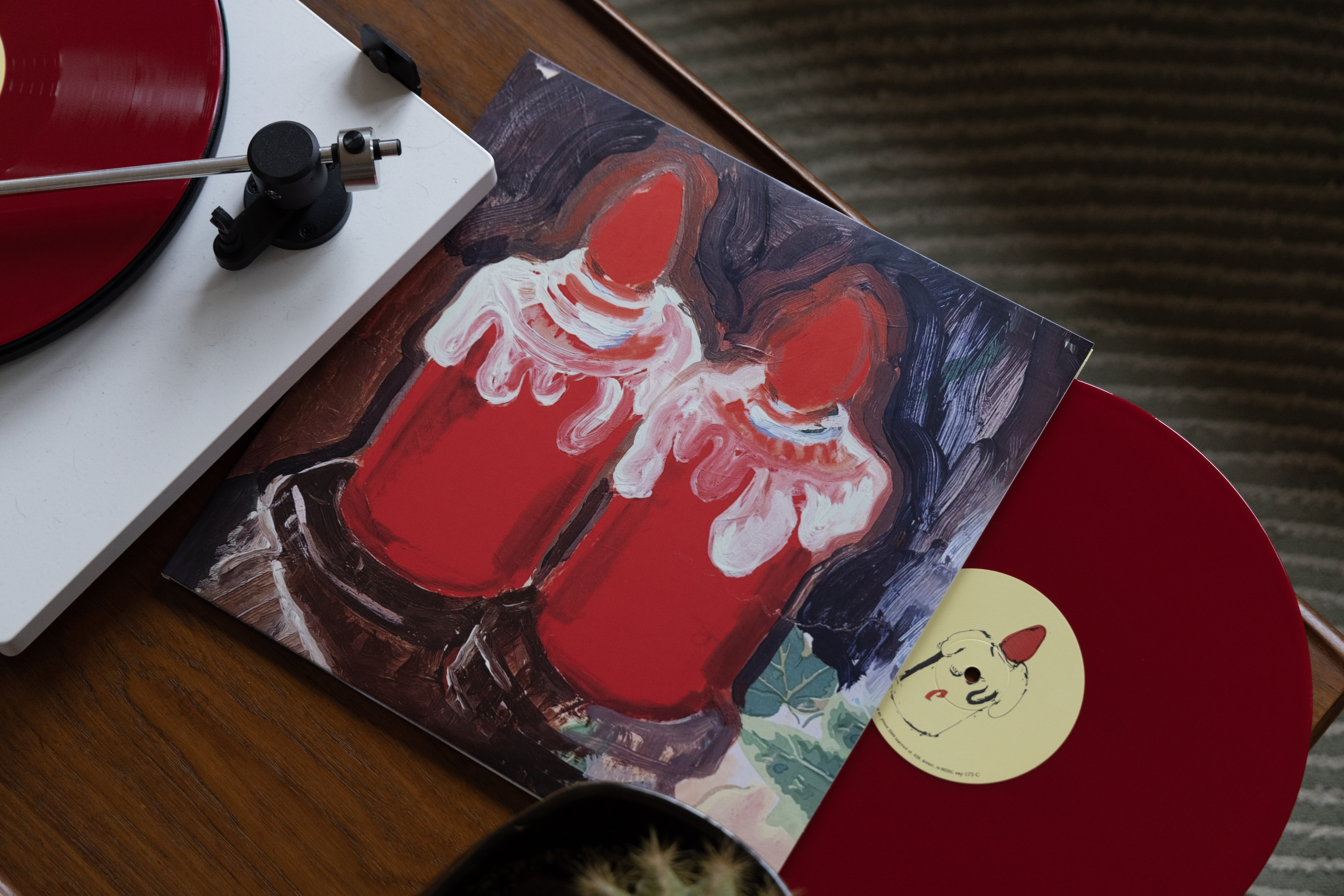 Product shots of Bruiser and Bicycle - Holy Red Wagon