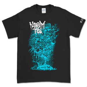 Napalm Ted 'Succumb Into Madness (Cyan)' T-Shirt