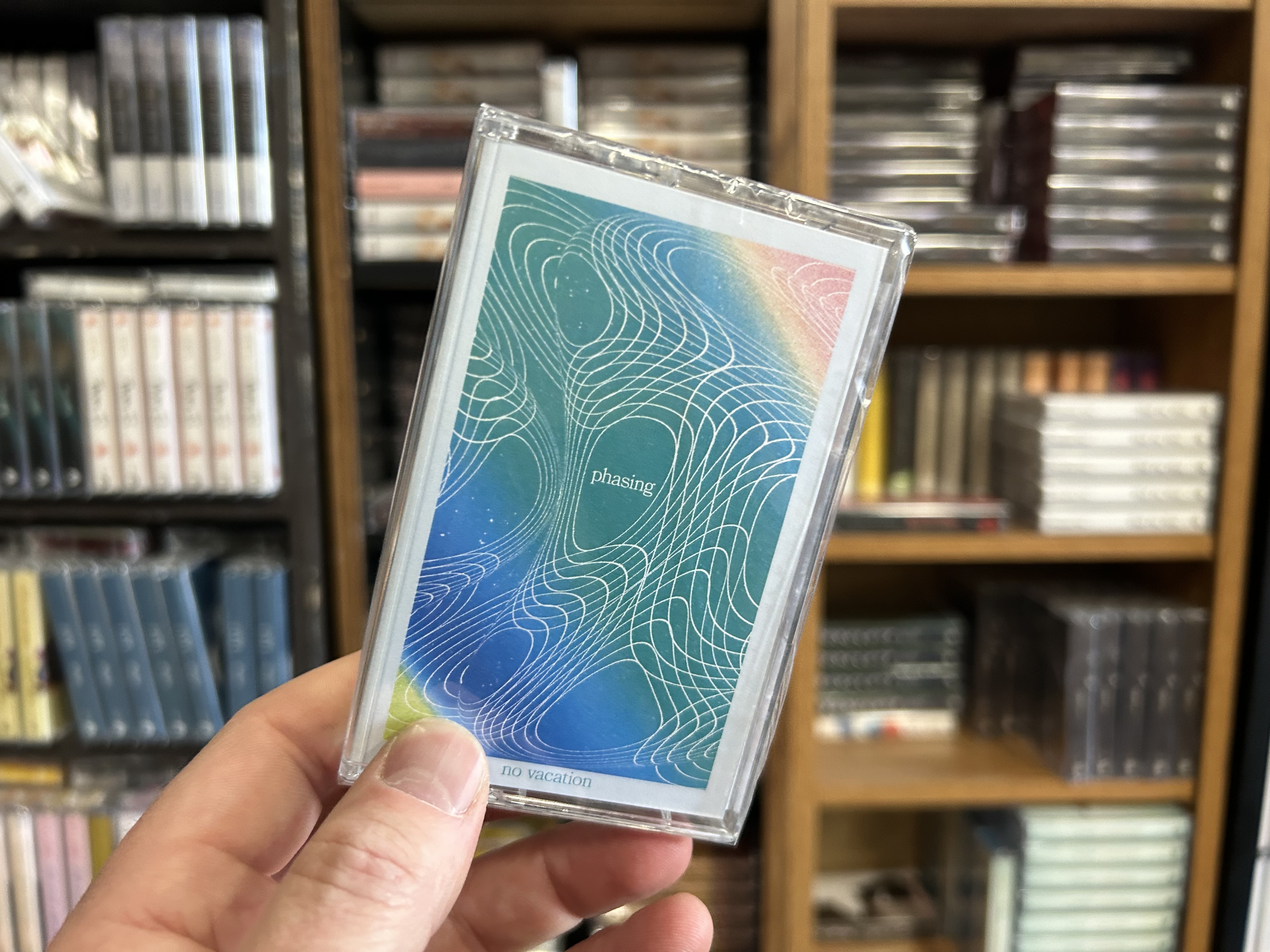 Product shots of No Vacation - Phasing