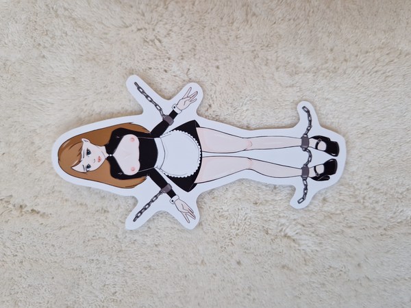 Maid in Chains Sticker