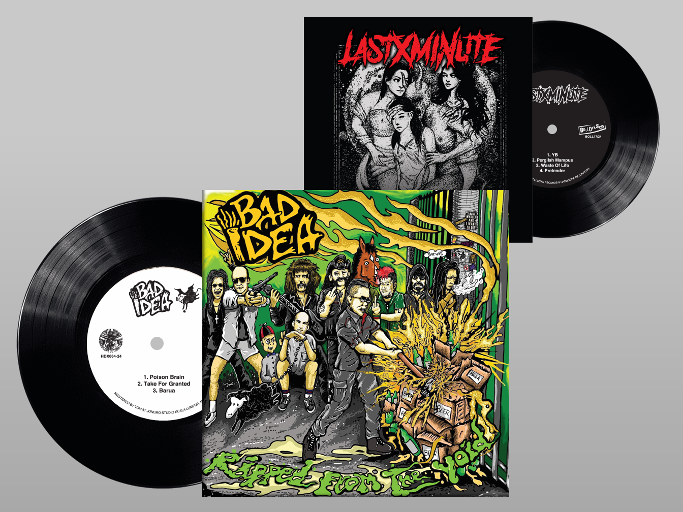 LAST MINUTE/BAD IDEA Split 7