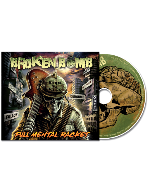 BROKEN BOMB - Full Mental Racket CD