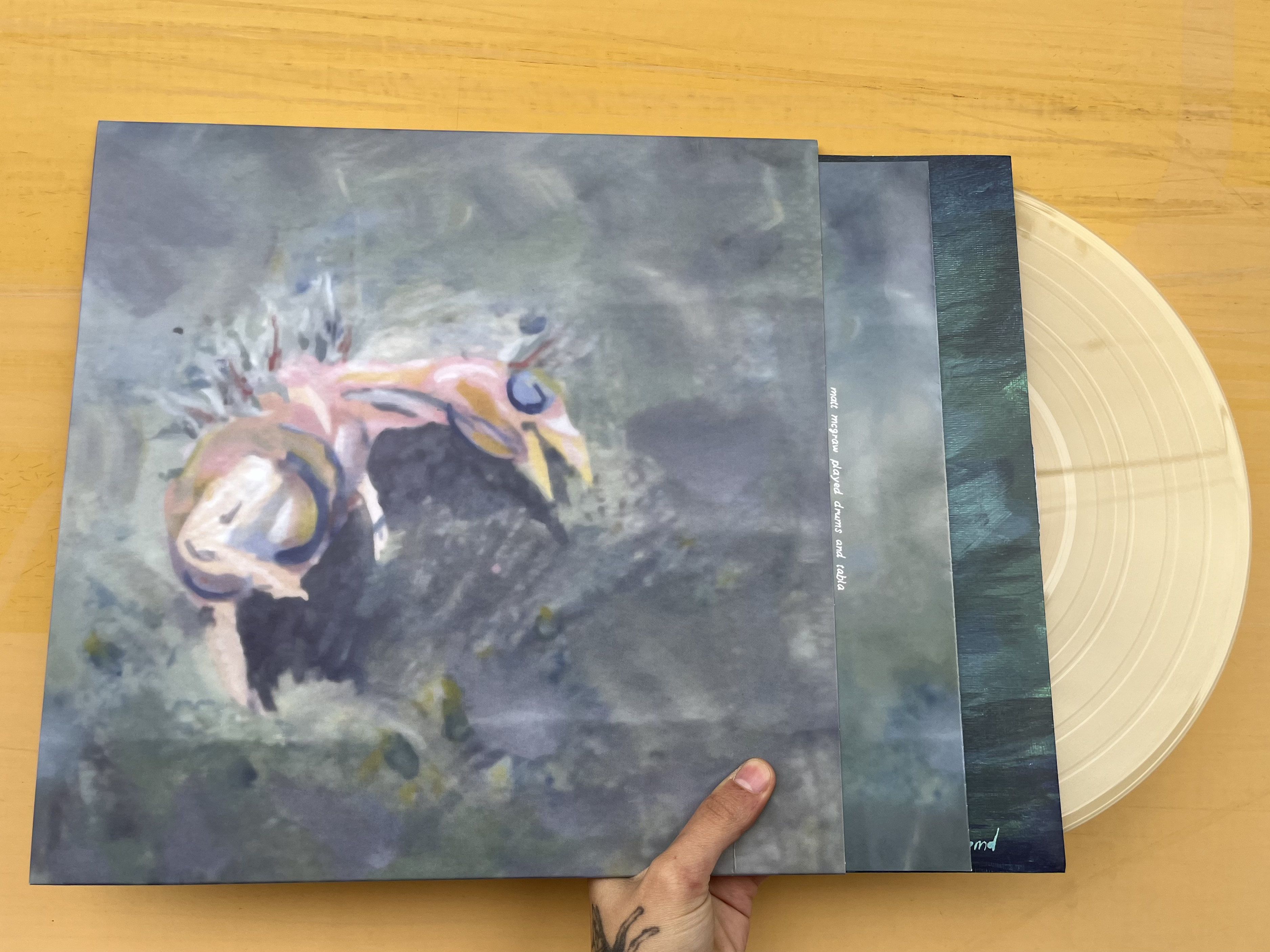 Product shots of blue smiley - return