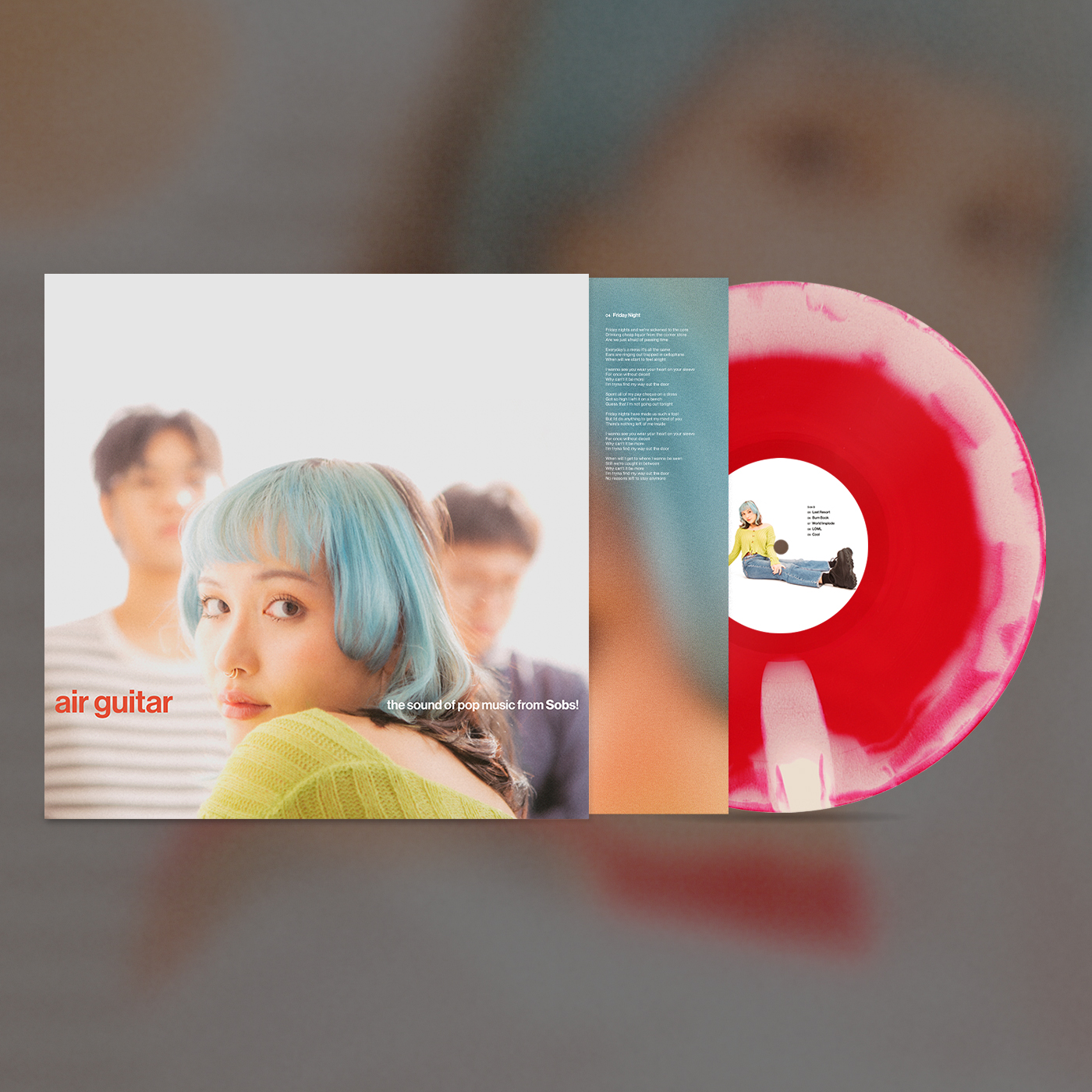 Product shots of Sobs - Air Guitar