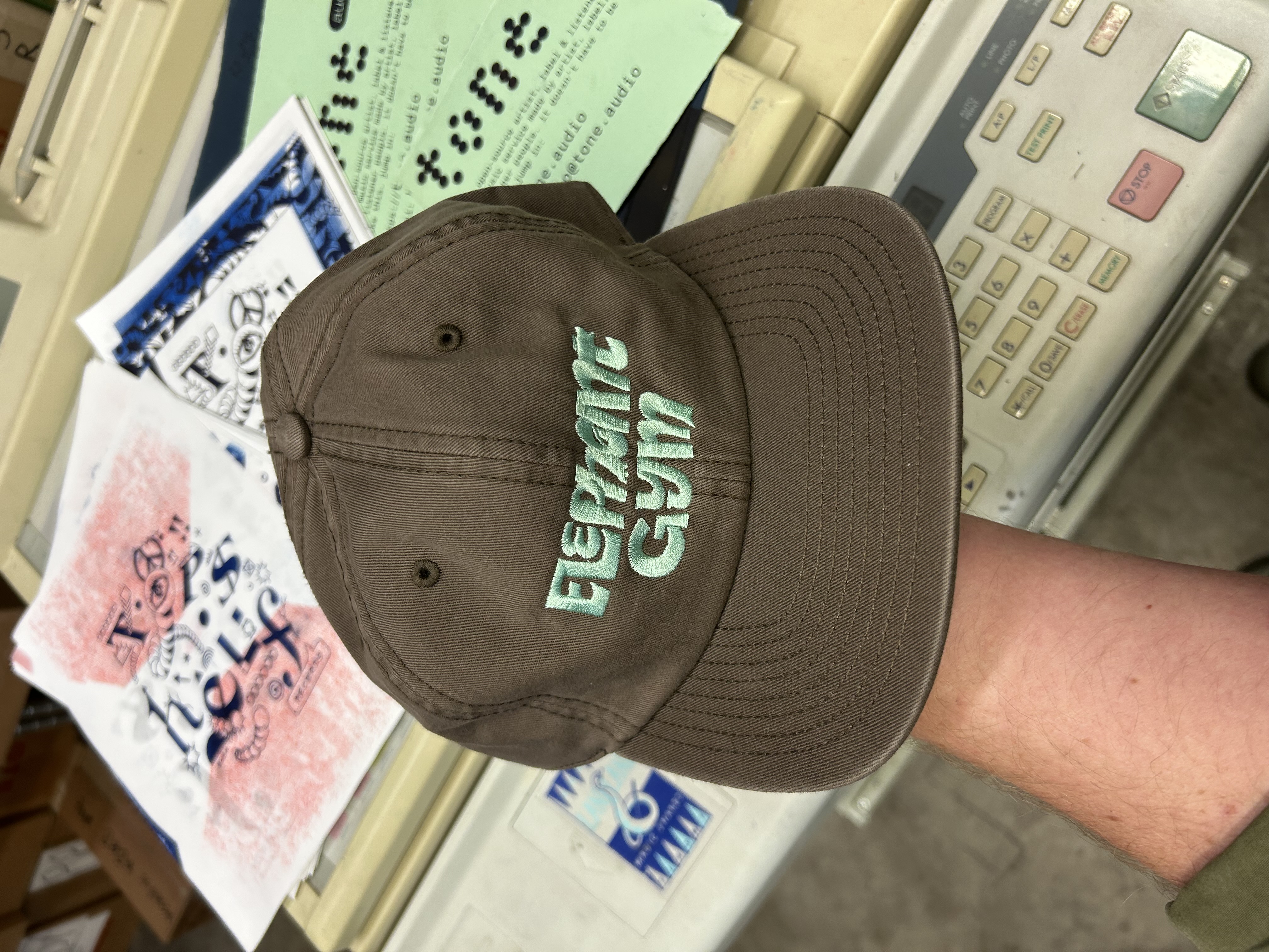 Product shots of Elephant Gym - Beige Hat