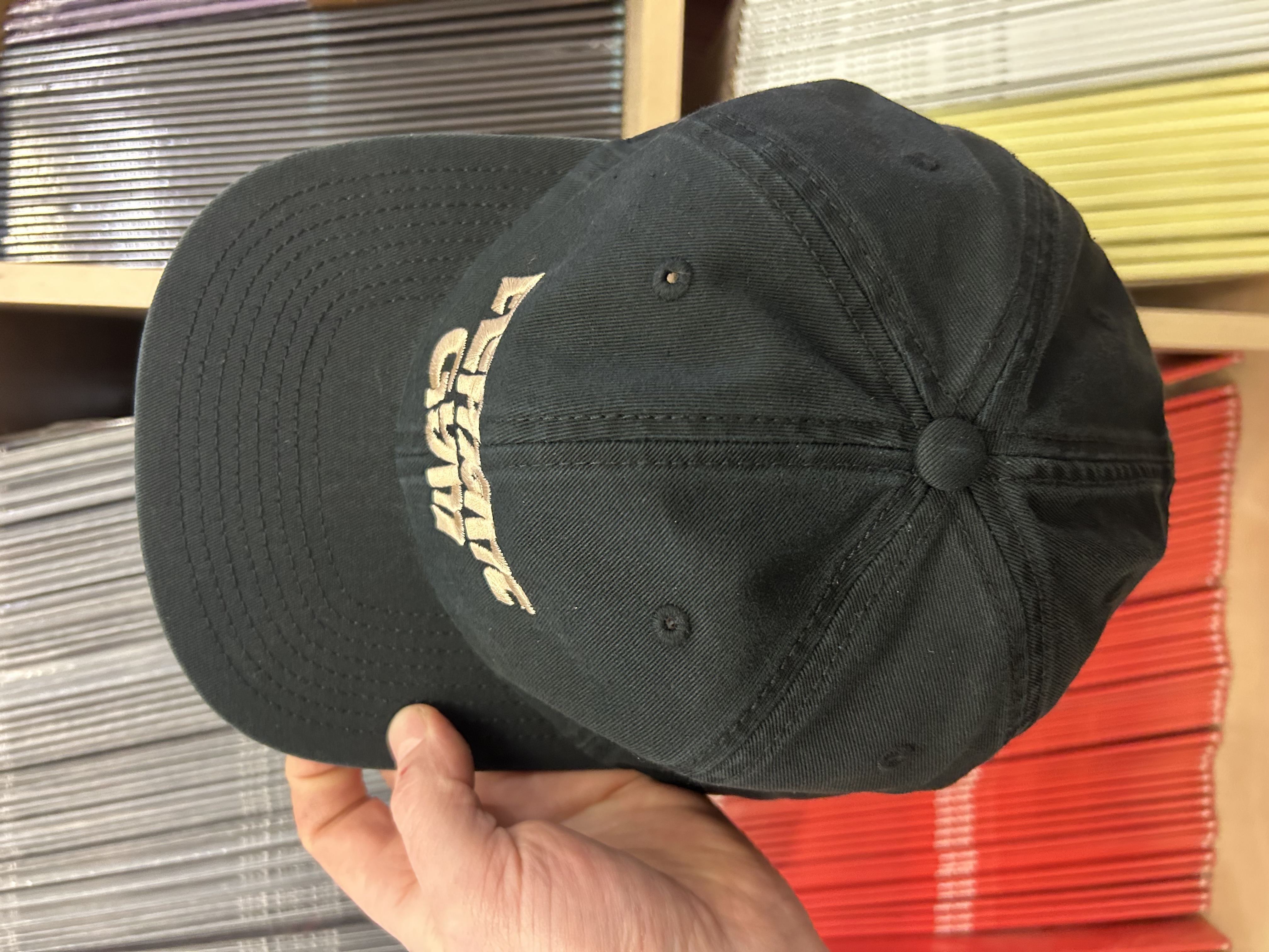 Product shots of Elephant Gym - Black Hat