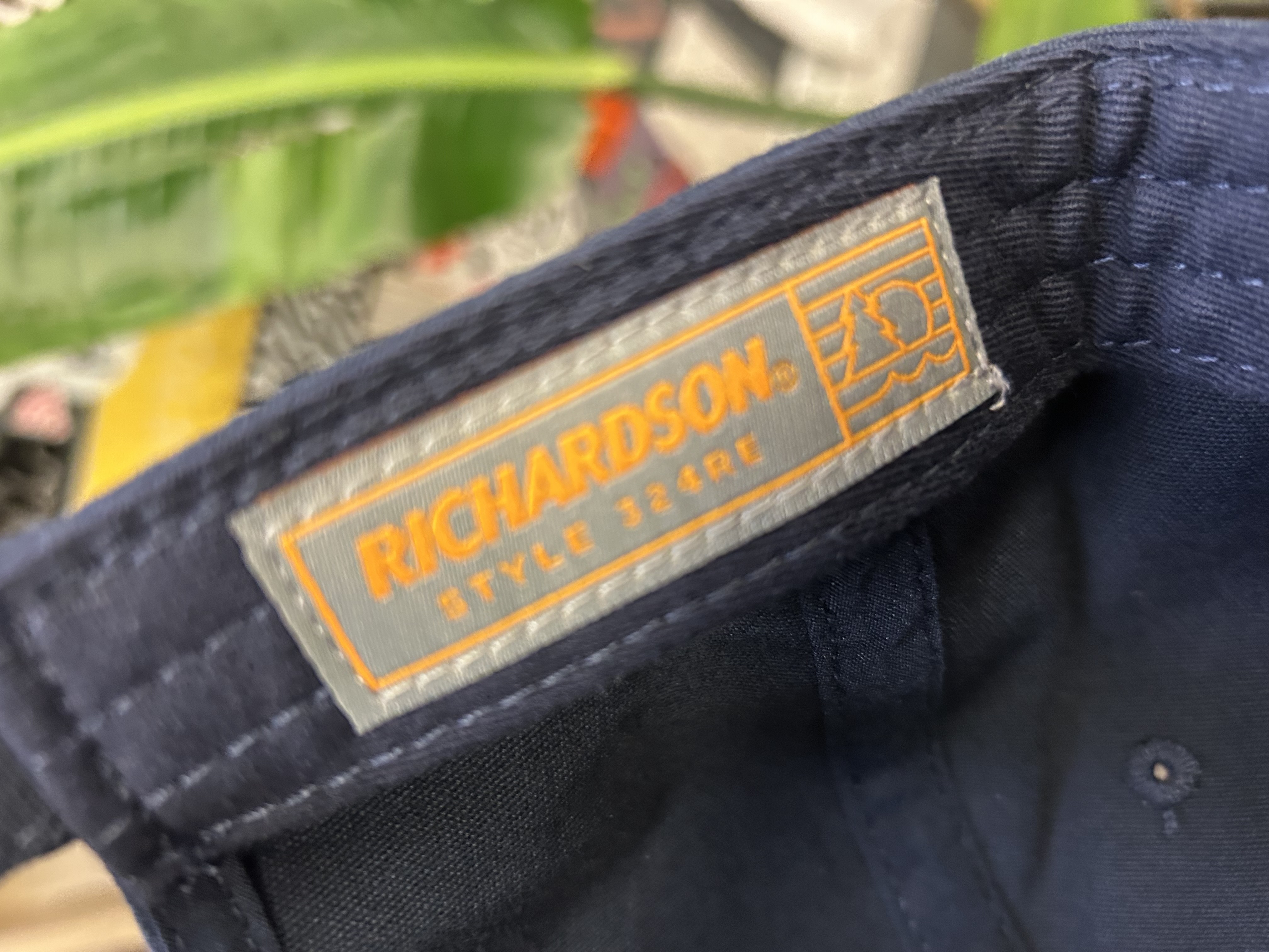 Product shots of Elephant Gym - Navy Blue Logo Hat