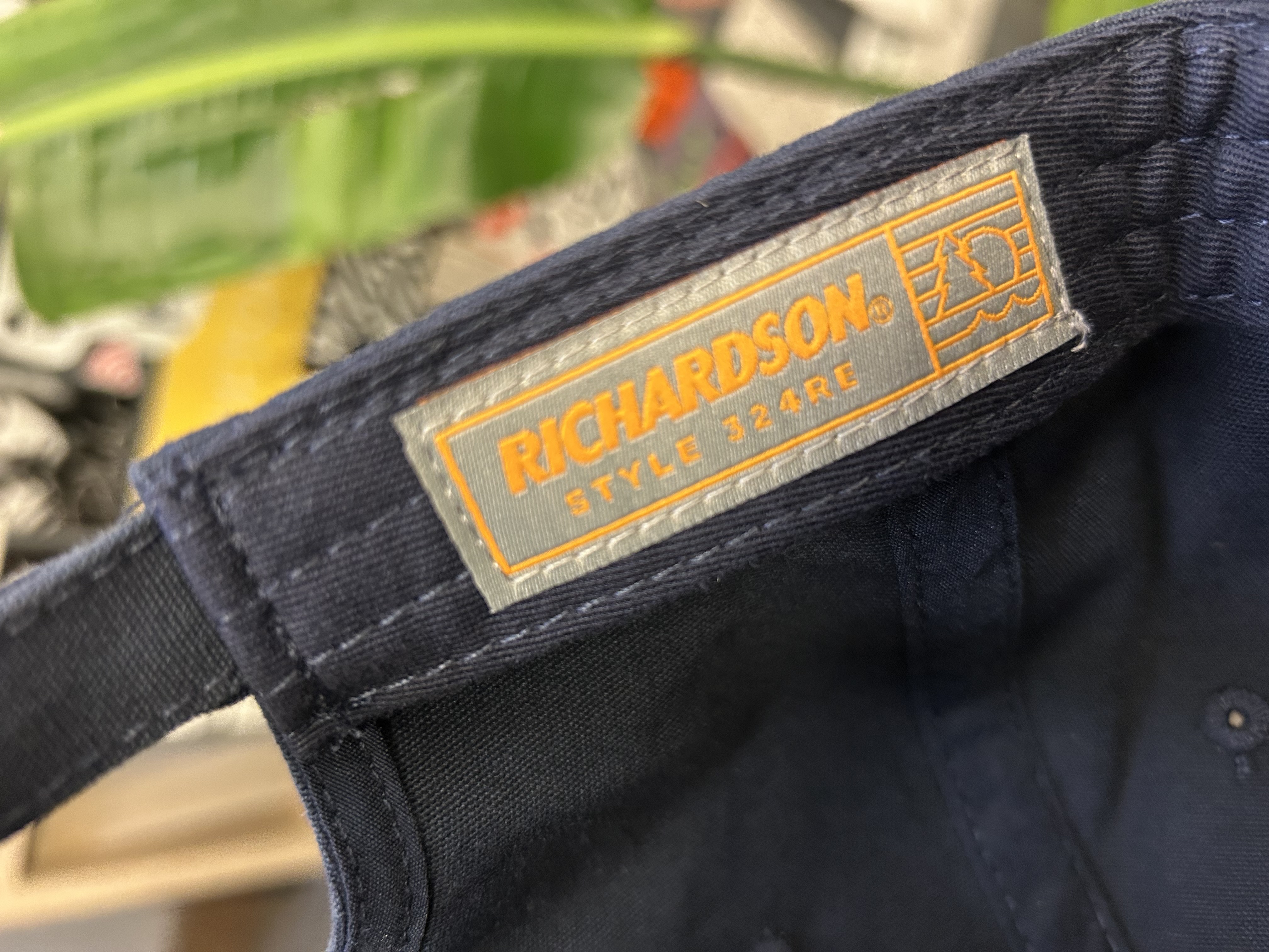 Product shots of Elephant Gym - Navy Blue Logo Hat