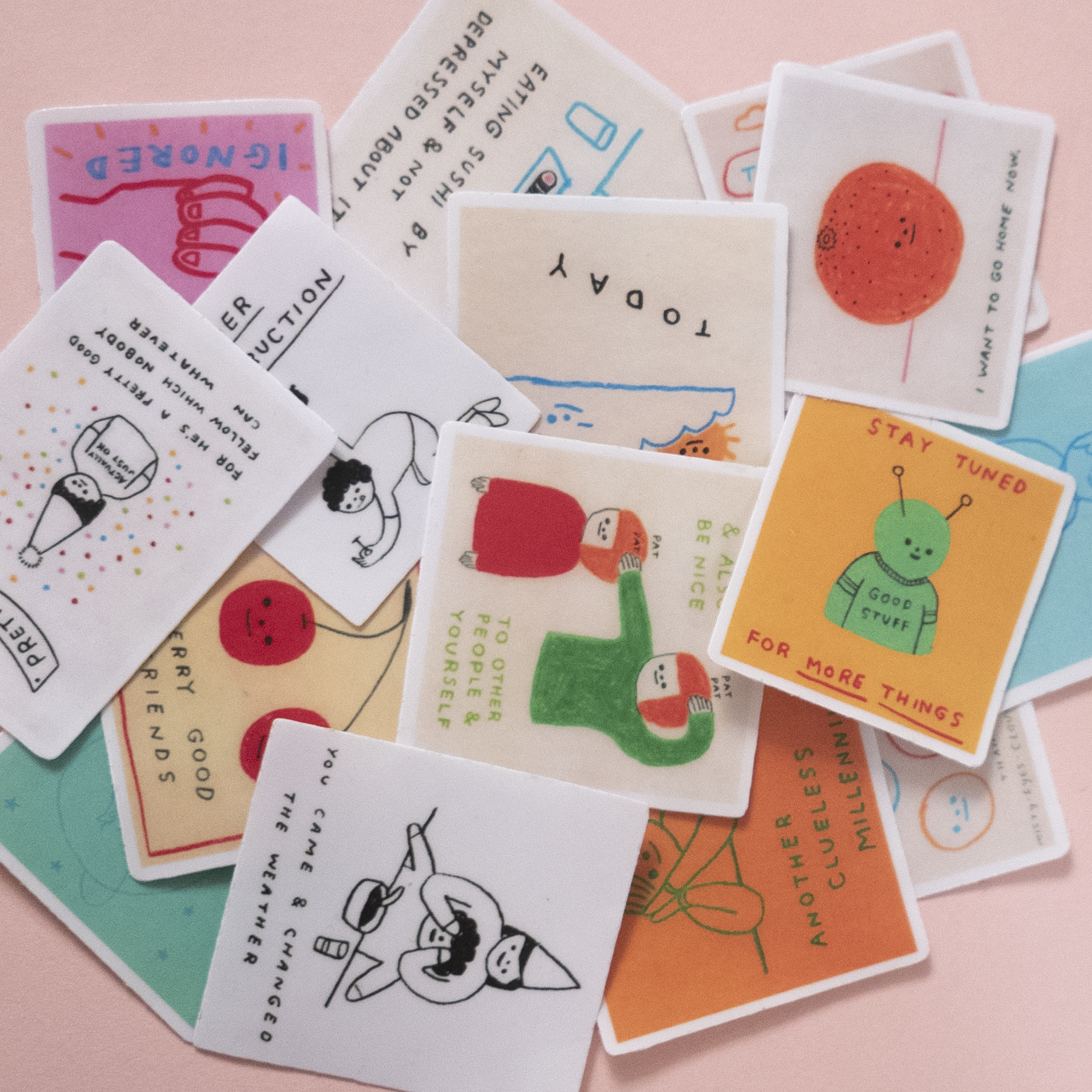 Knock-off Stickers